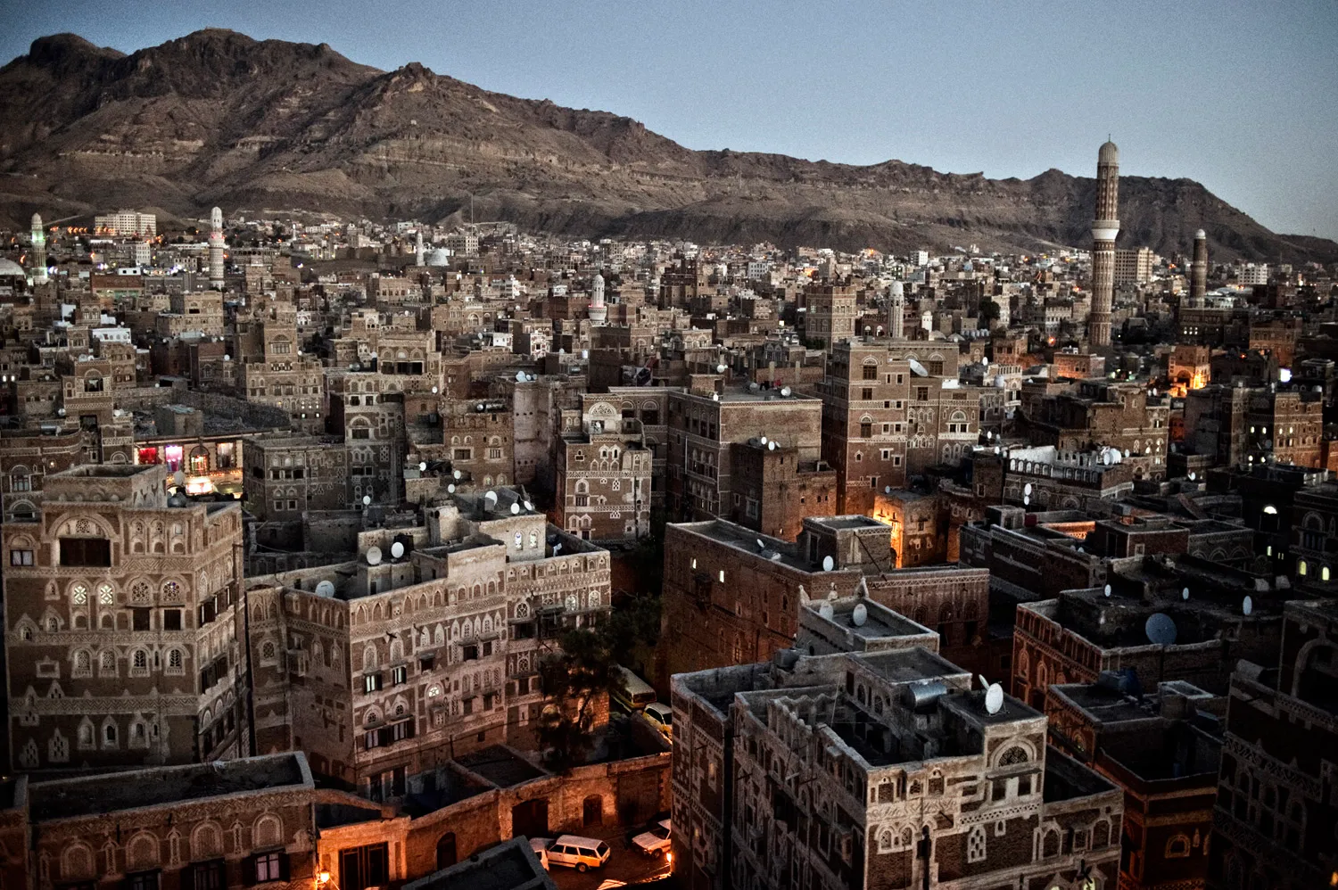 The Old Town of Sanaa.