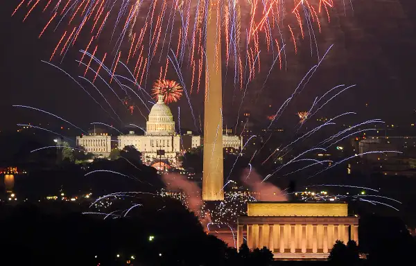 4th of July Fireworks on the National Mall