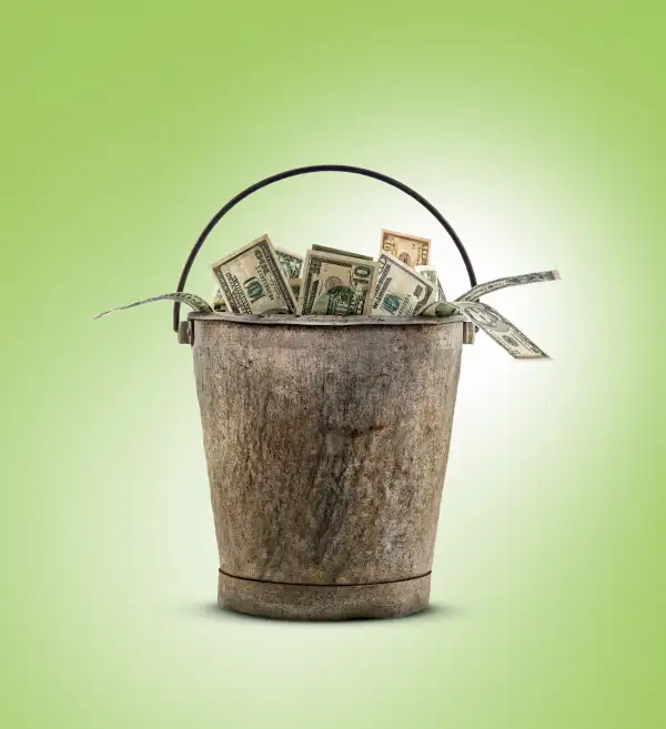 Bucket of Money