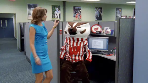 ESPN  This is SportsCenter  campaign with Bucky the Badger, the official mascot of the University of Wisconsin–Madison, by Wieden+Kennedy.