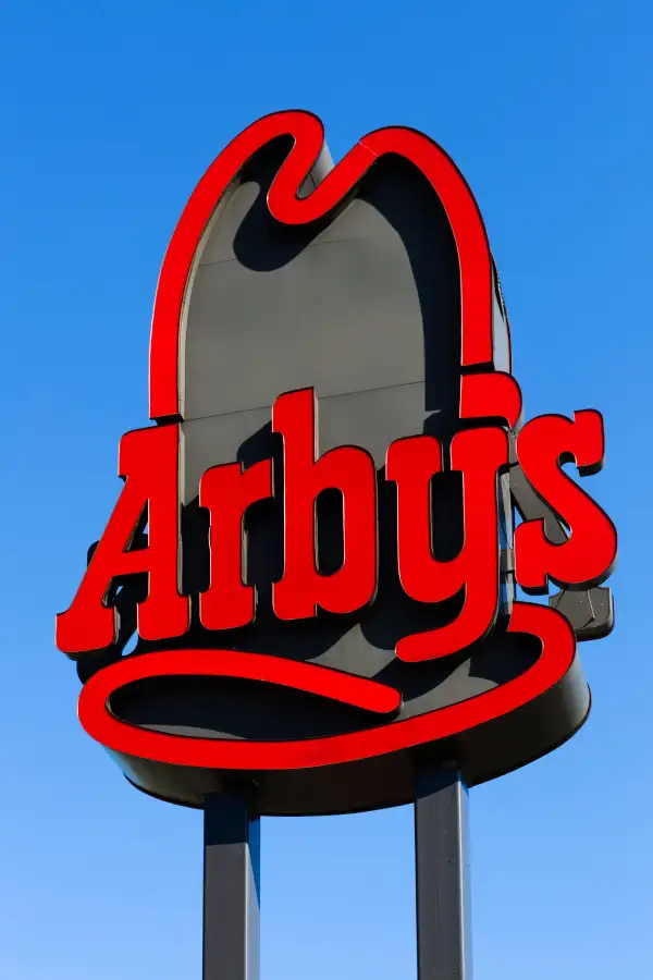 Arby's restaurant sign, Central Florida.