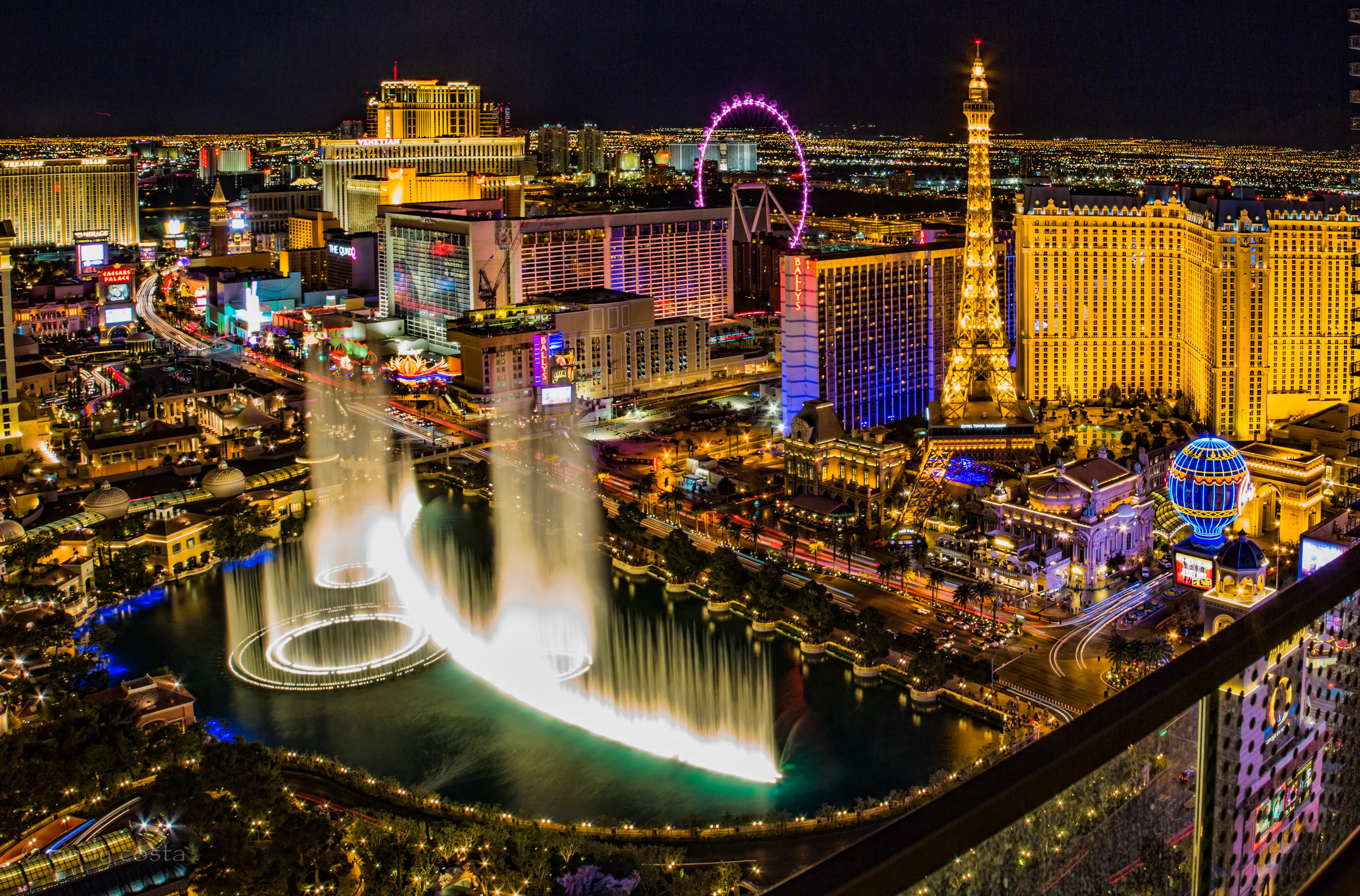 Las Vegas at night