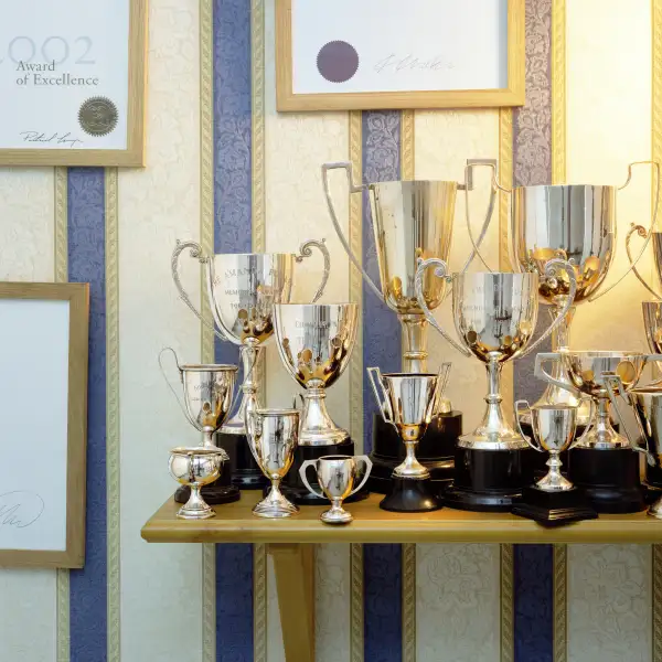 Trophy shelf