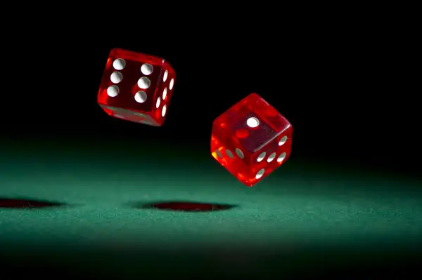 rolling dice