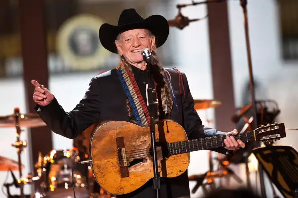 Singer Willie Nelson performs during an “In Performance at the White House” series event