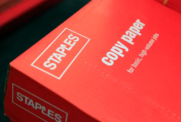 Staples copy paper