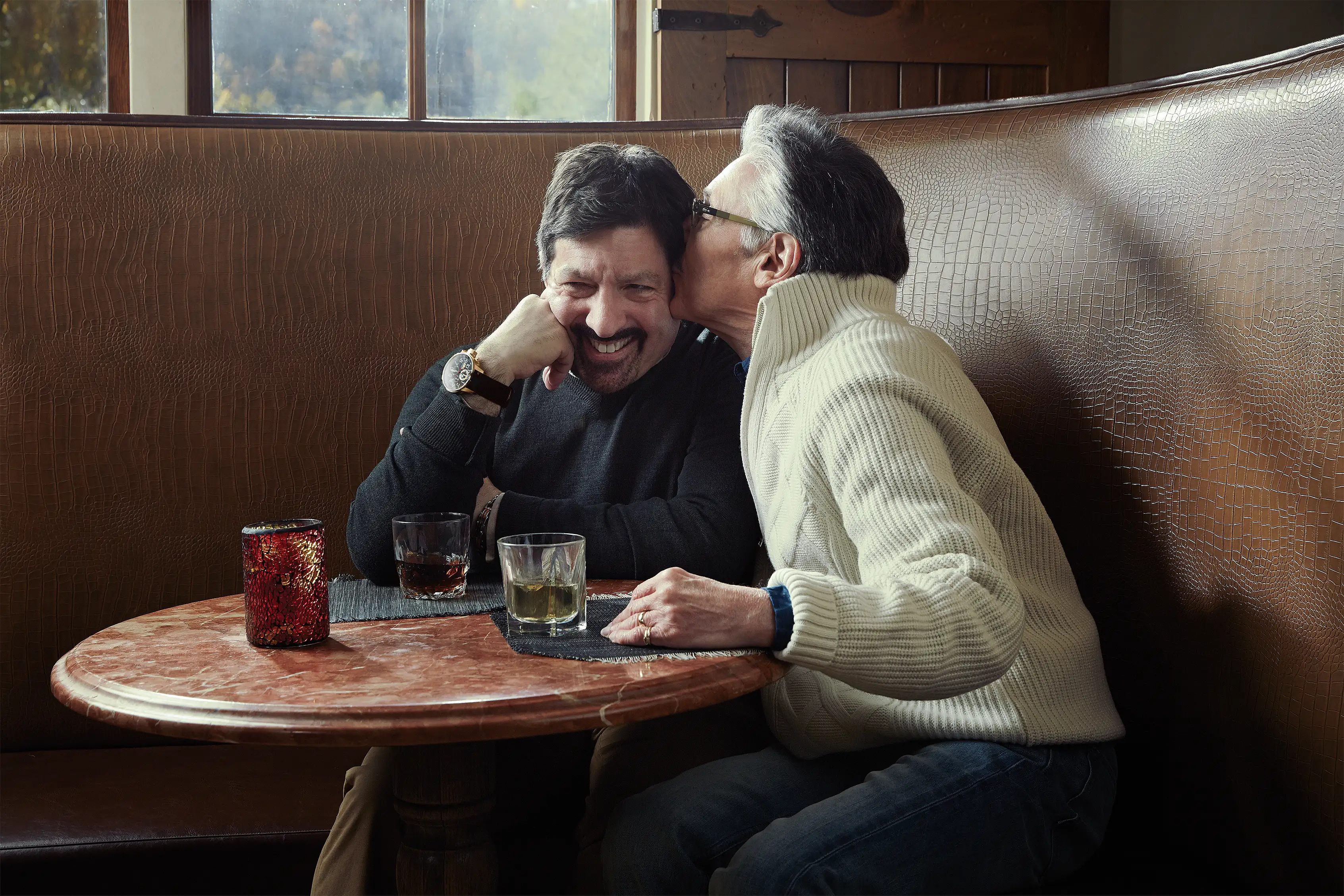 Mark Quiello, 59, and Steven Rabinowitz, 69. Together for three decades, the two men finally married last year when their home state, New Jersey, legalized gay marriage. Until then, says Quiello,  financial planning was a constant challenge. Everything is easier now.