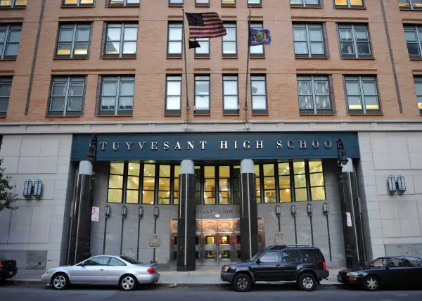 Stuyvesant High School at 345 Chamers Street, Manhattan, N.Y.
