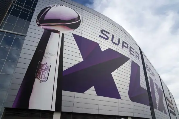 The exterior of University of Phoenix Stadium