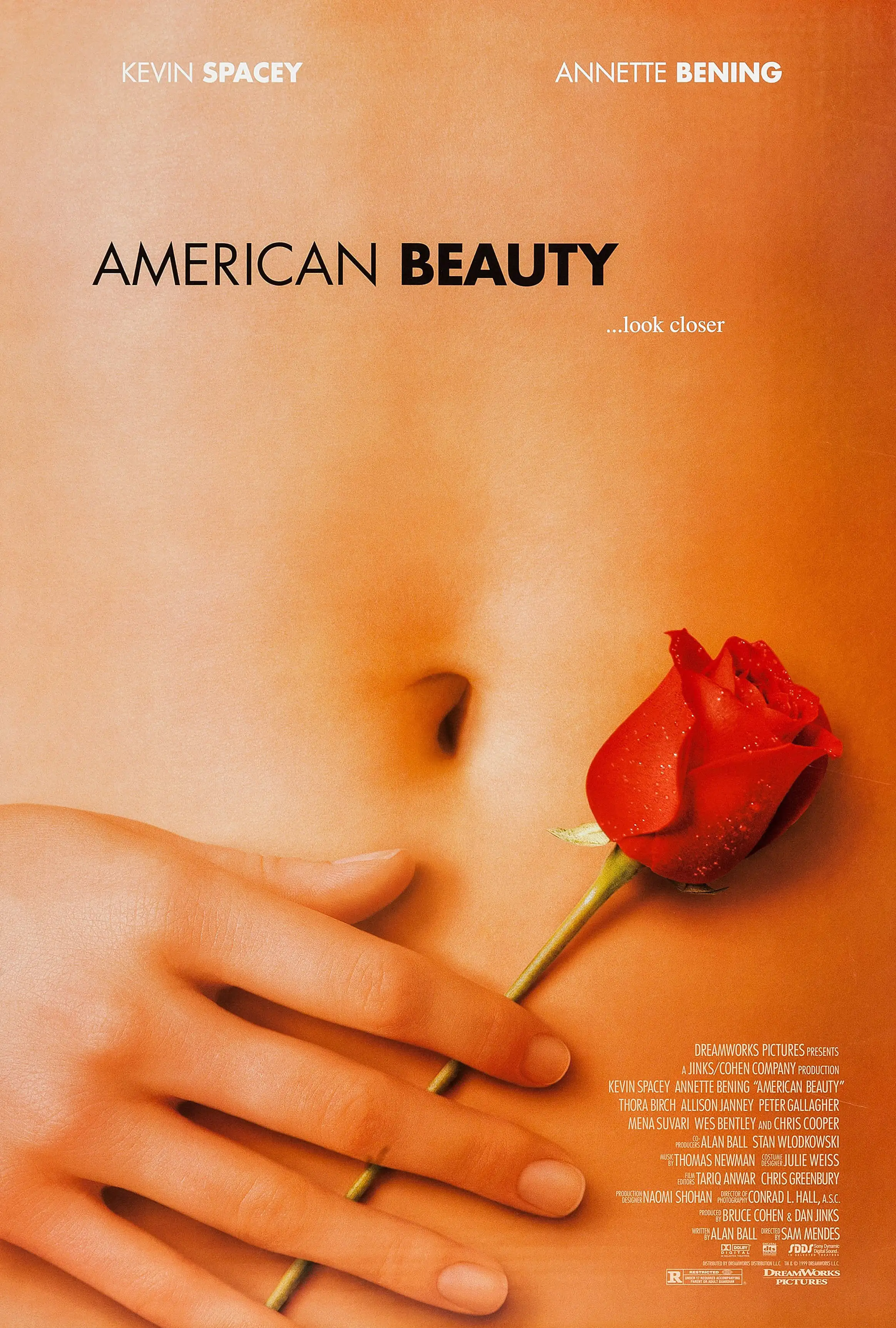 AMERICAN BEAUTY, US poster art, 1999