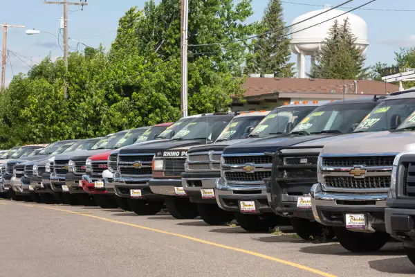 Used car lot