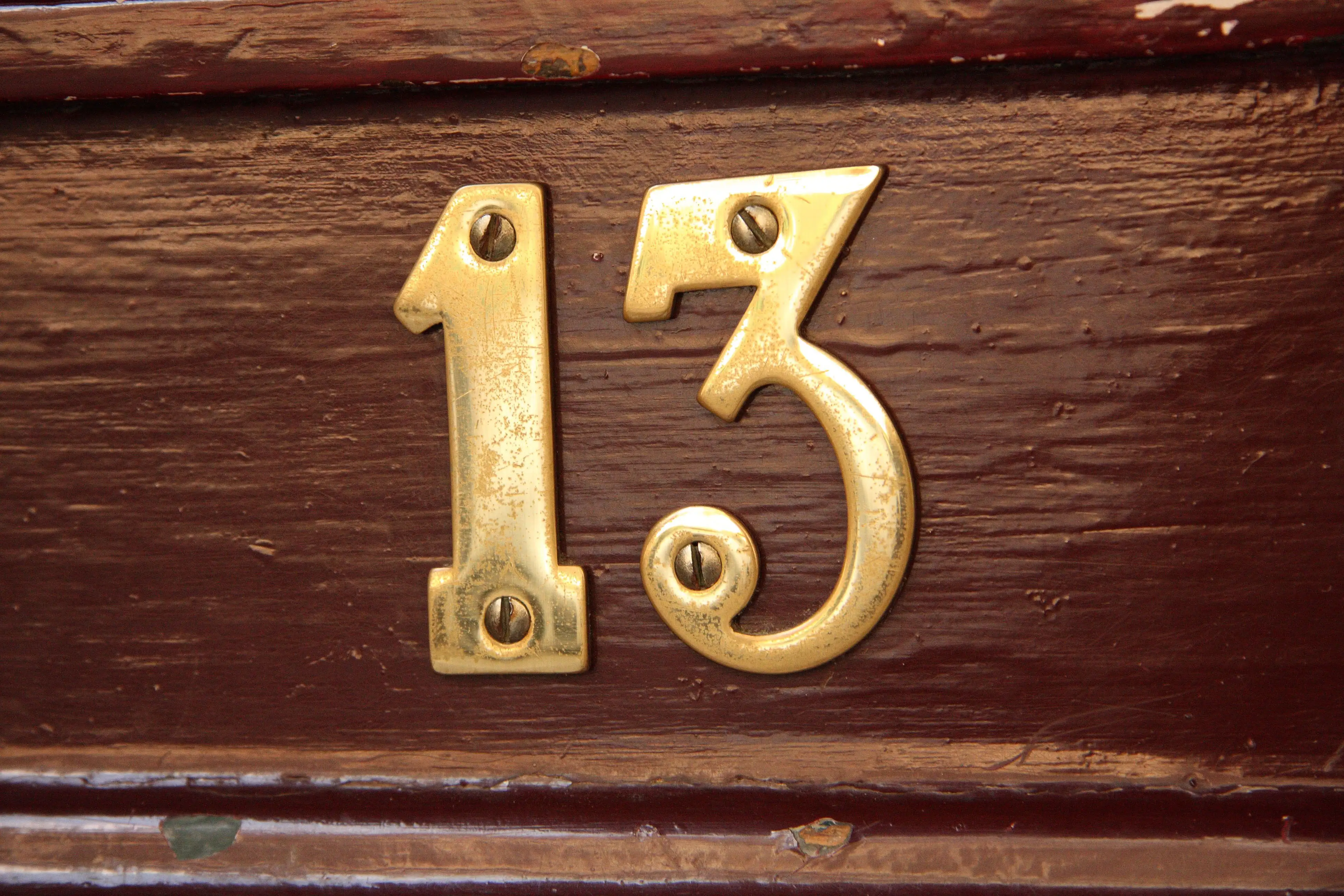 #13 house number