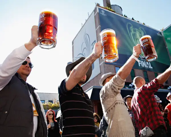 Samuel Adams at Oktoberfest during the New York City Wine & Food Festival