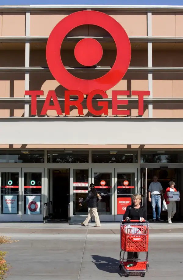 Exterior of Target store