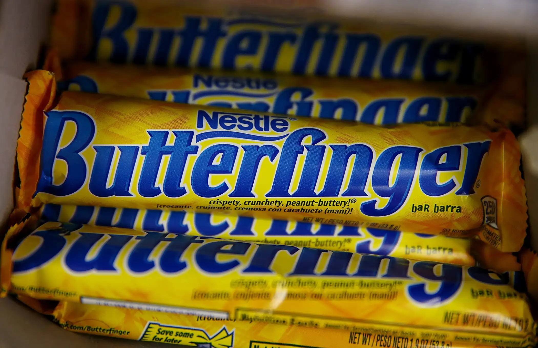 Nestle Butterfinger candy bars