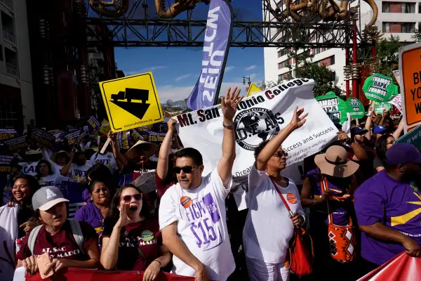 May Day Rally Held in Los Angeles