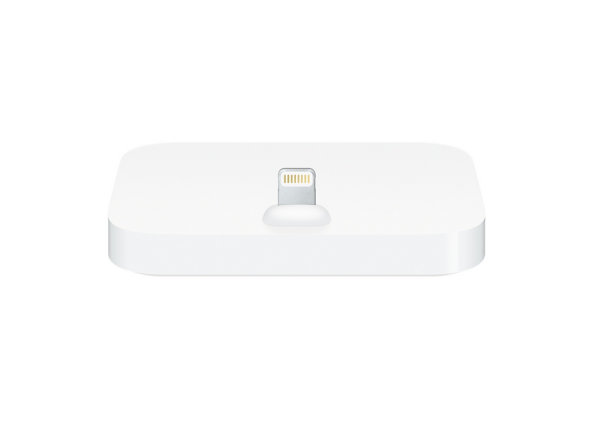 The new lightning dock for the iPhone 5, 5c, 5s, 6, and 6 Plus