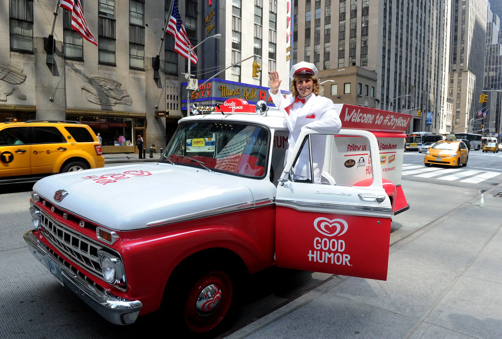 Unveiling of The Good Humor Joy Squad and launch of the Good Humor Welcome to Joyhood campaign,Thursday, June 25, 2015, in New York.