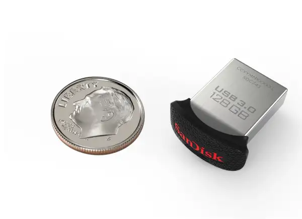 World's tiniest USB drive from SanDisk