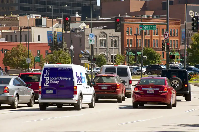 FedEx Same Day delivery truck