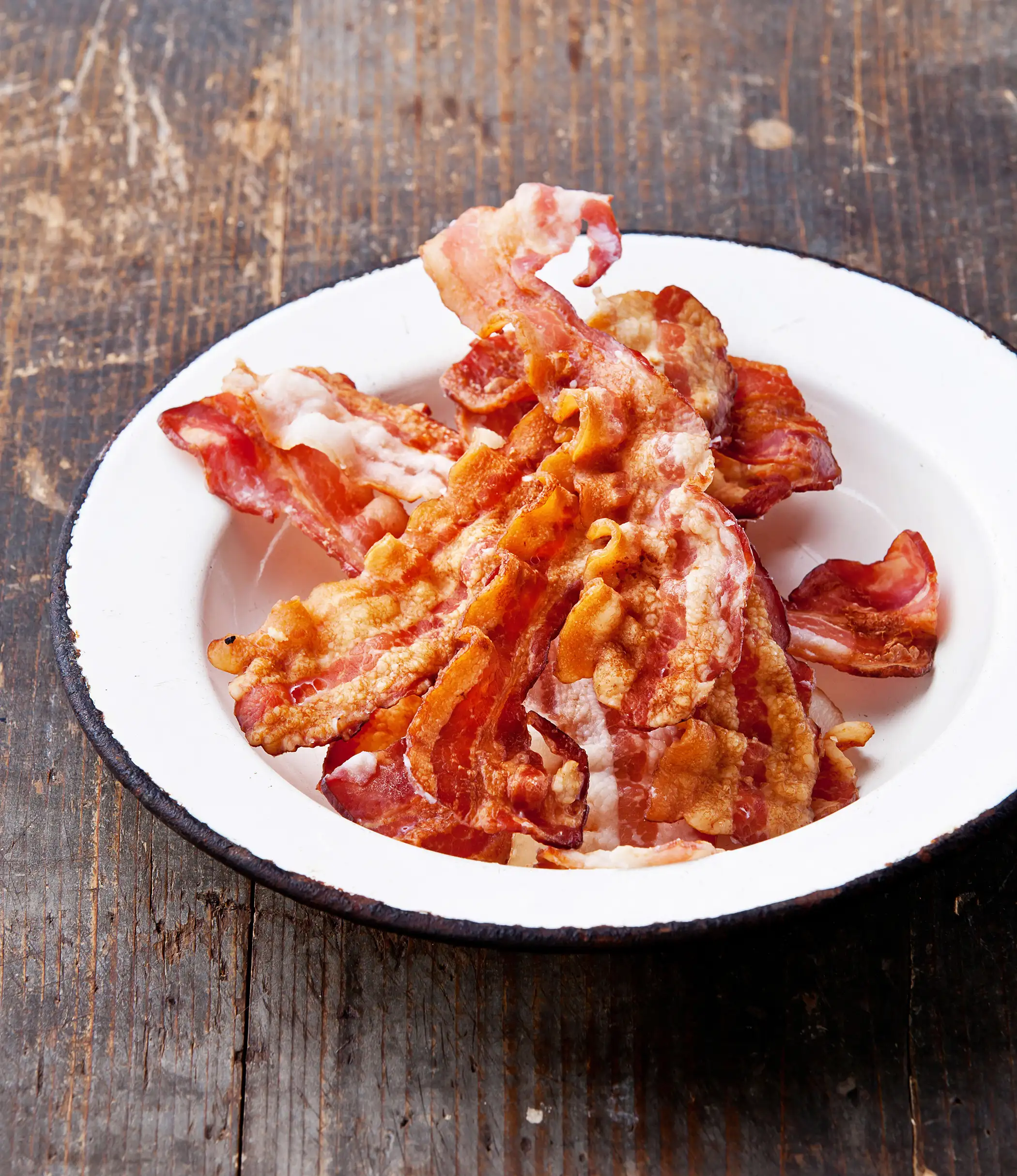 Plate of bacon