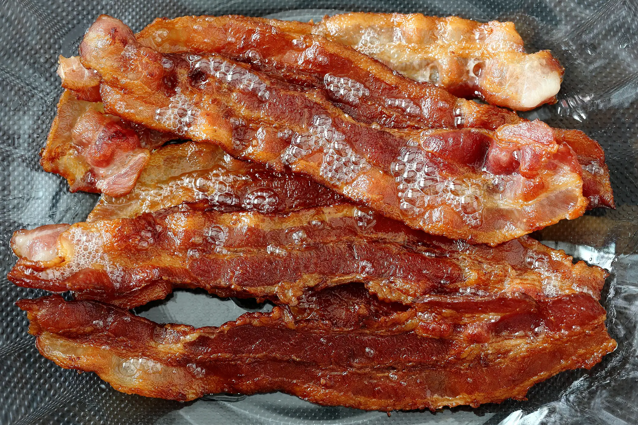 cooked bacon