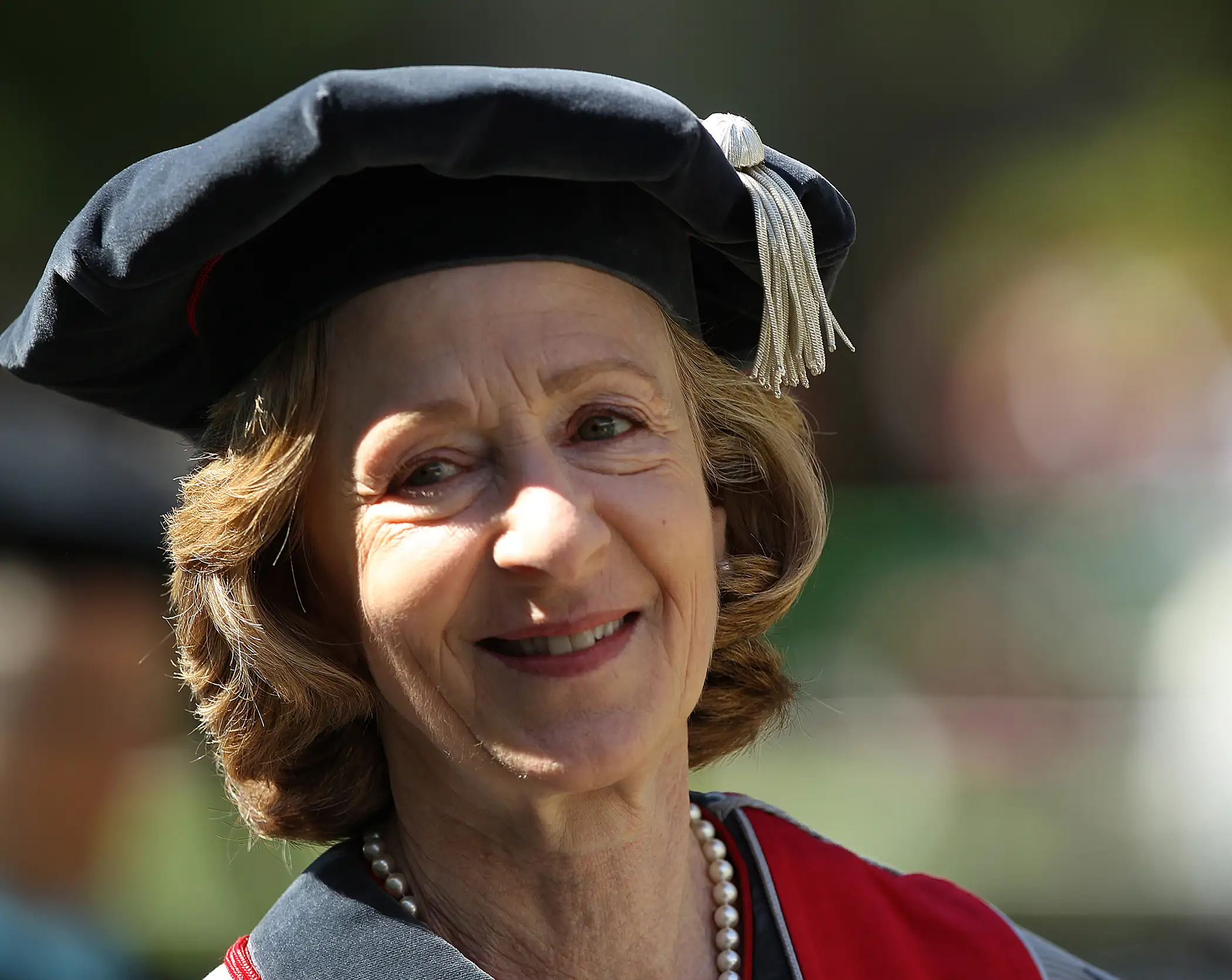 Outgoing President Susan Hockfield at MIT’s 146th commencement