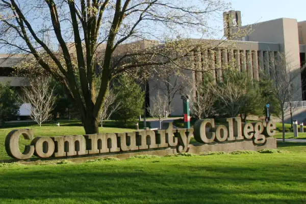 Community College sign