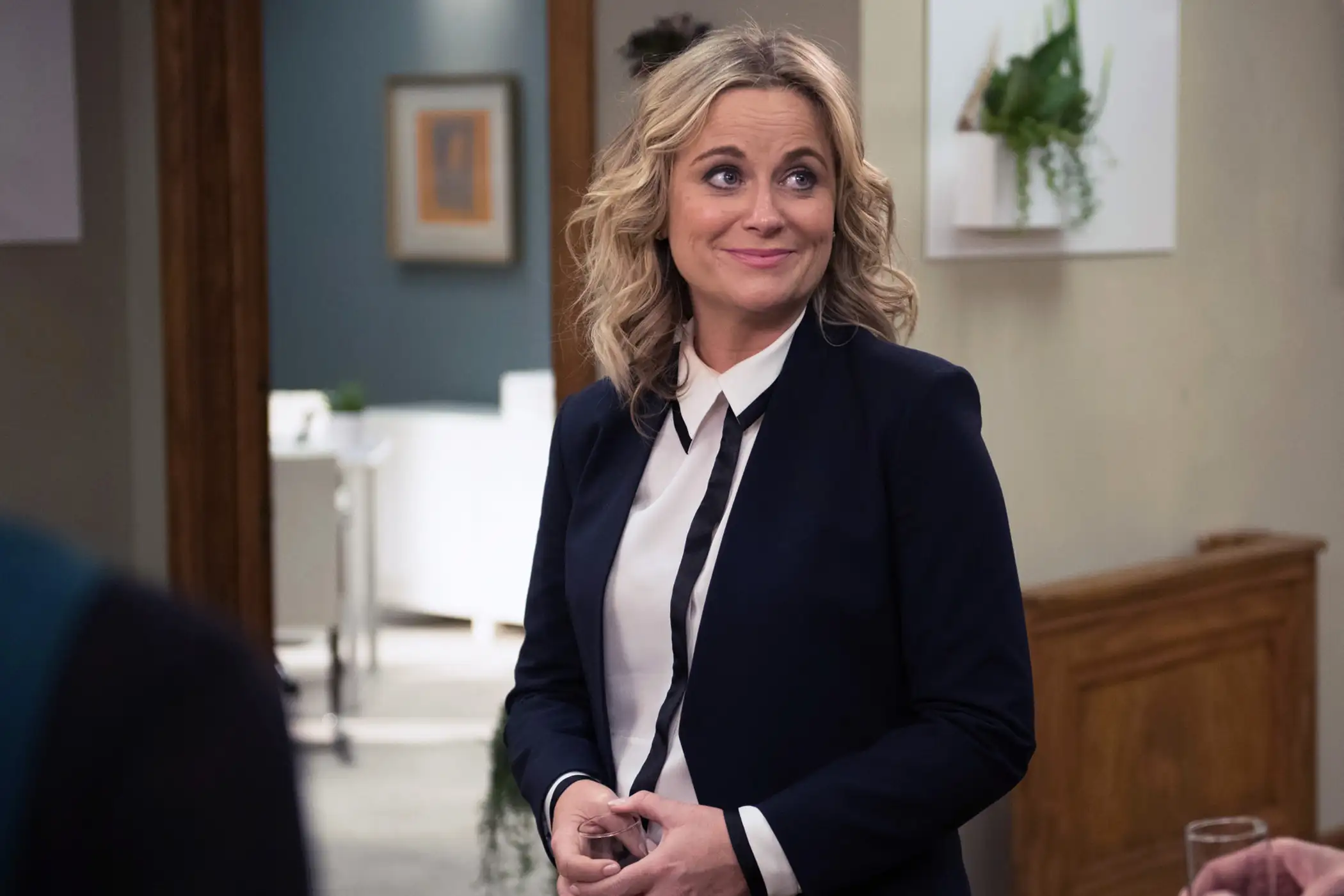 Amy Poehler as Leslie Knope in  Parks and Recreation  on NBC