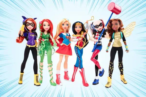 SuperHero girls action figures