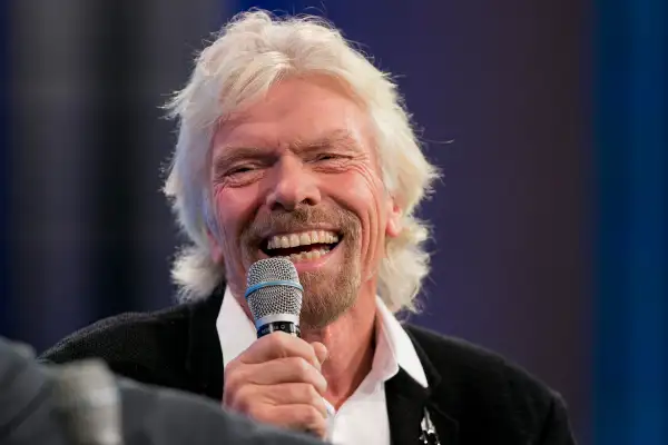 Richard Branson, Founder of Virgin Group and Virgin Unite, participates in a discussion on  Looking to the Next Frontier  at the Clinton Global Initiative on September 28, 2015, in New York.