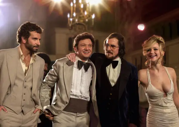 American Hustle with Jennifer Lawrence