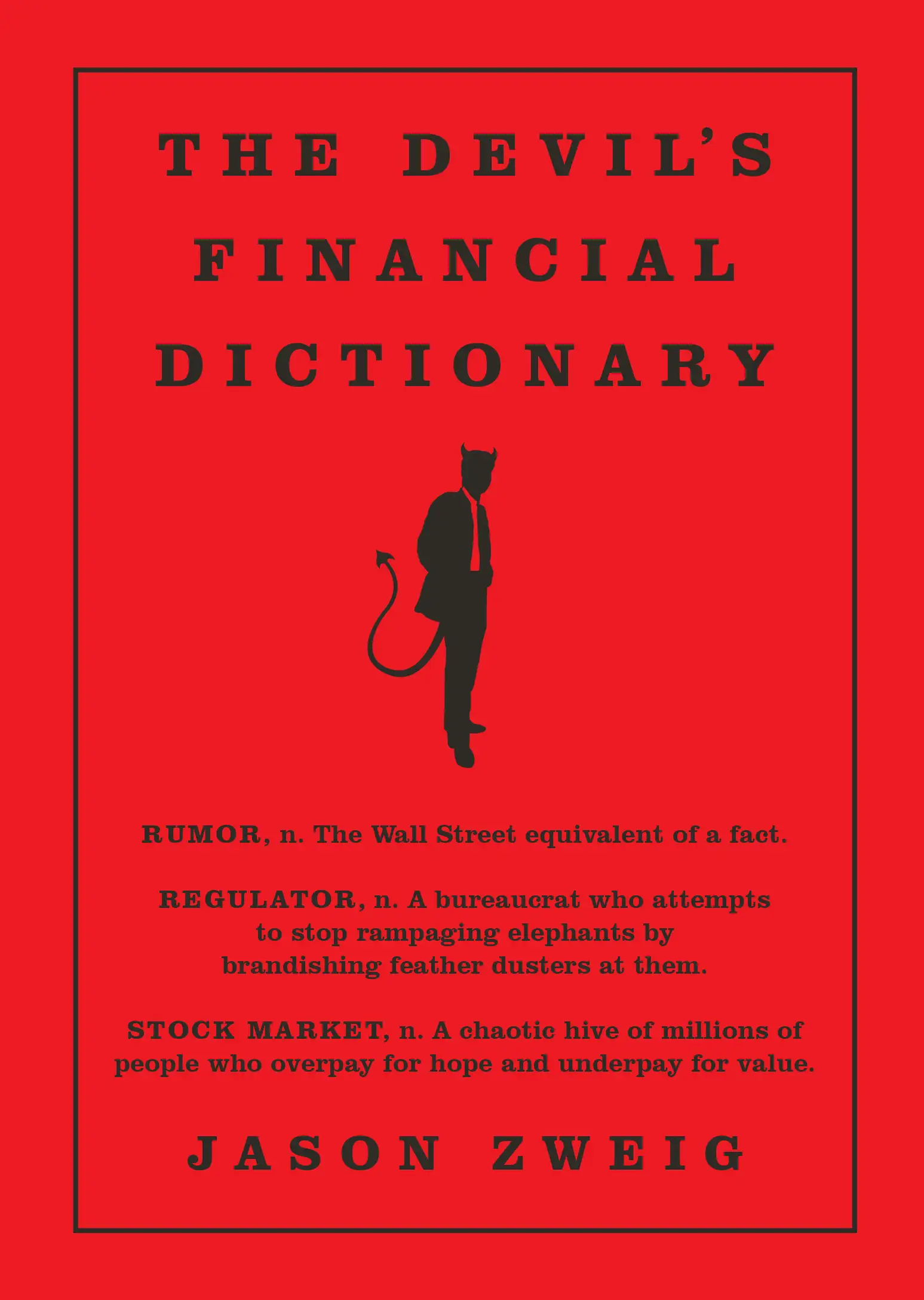 The Devil's Financial Dictionary book cover