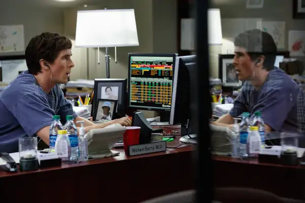 Christian Bale plays Michael Burry in The Big Short from Paramount Pictures and Regency Enterprises