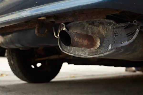 Rusted Exhaust Pipe