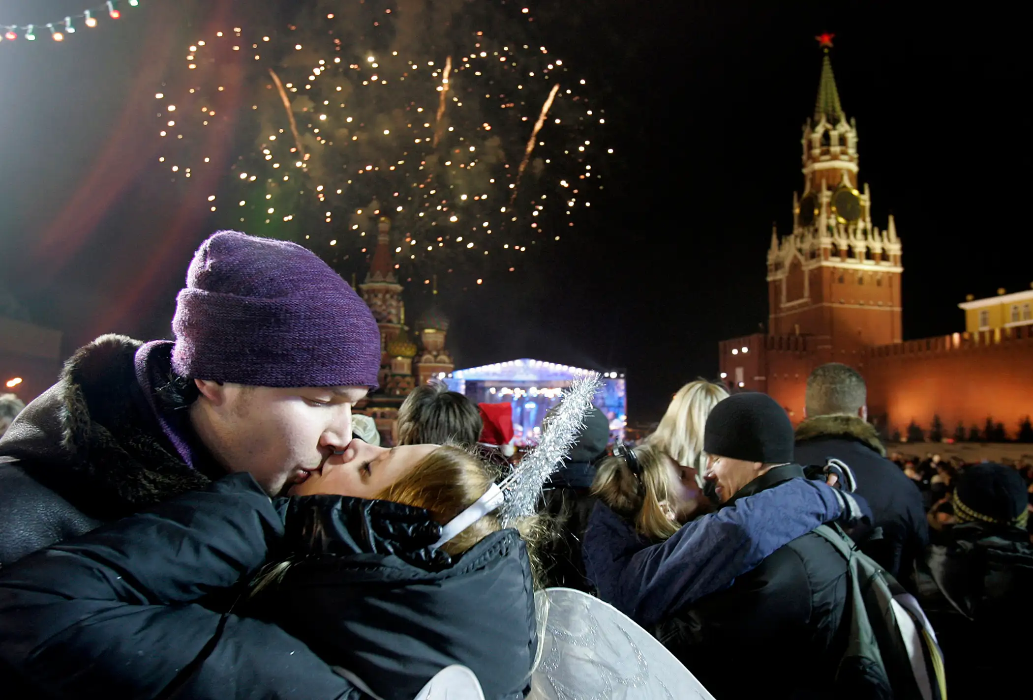 New Year's Eve in Moscow