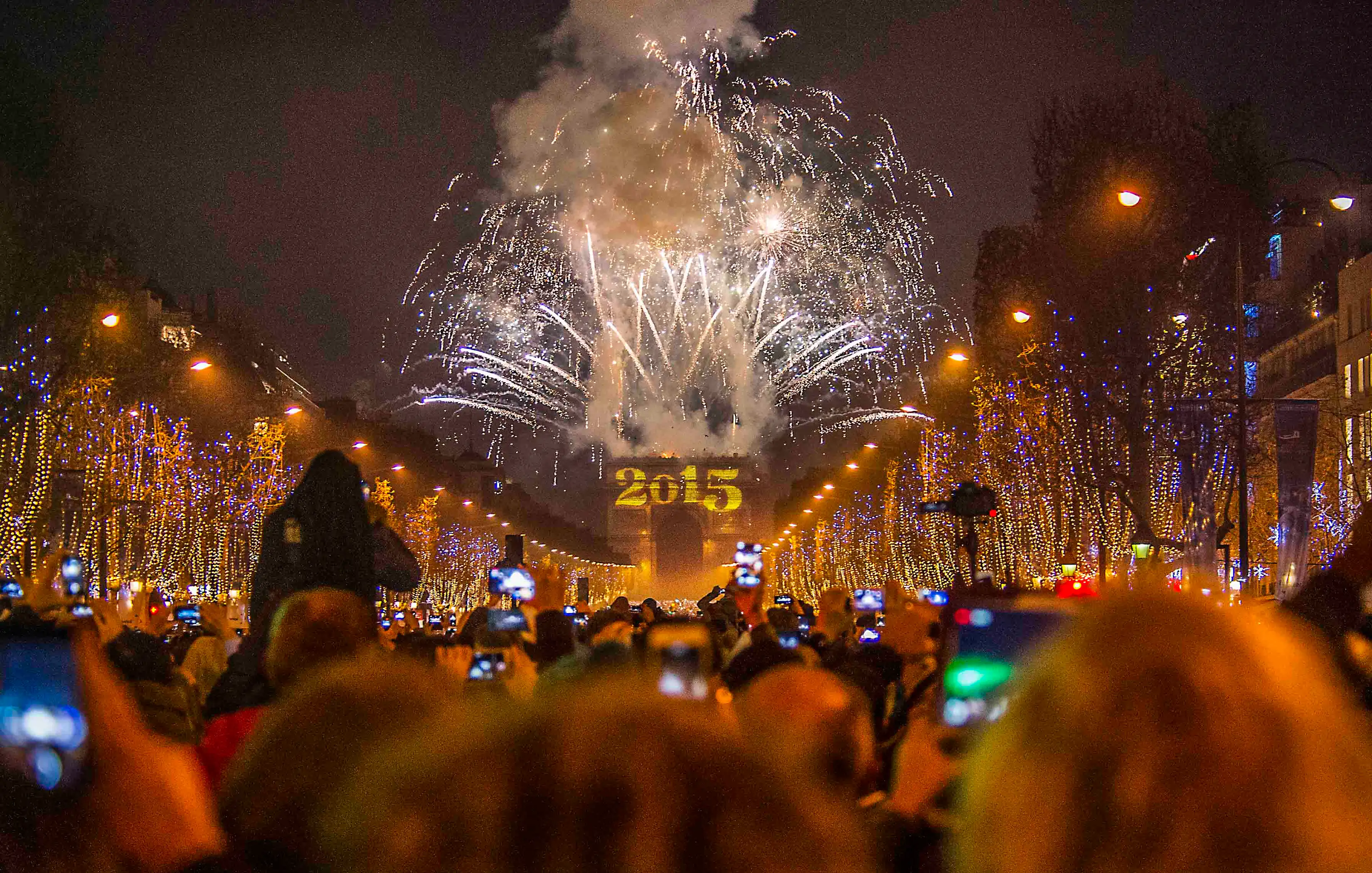 Paris on New Year's Eve