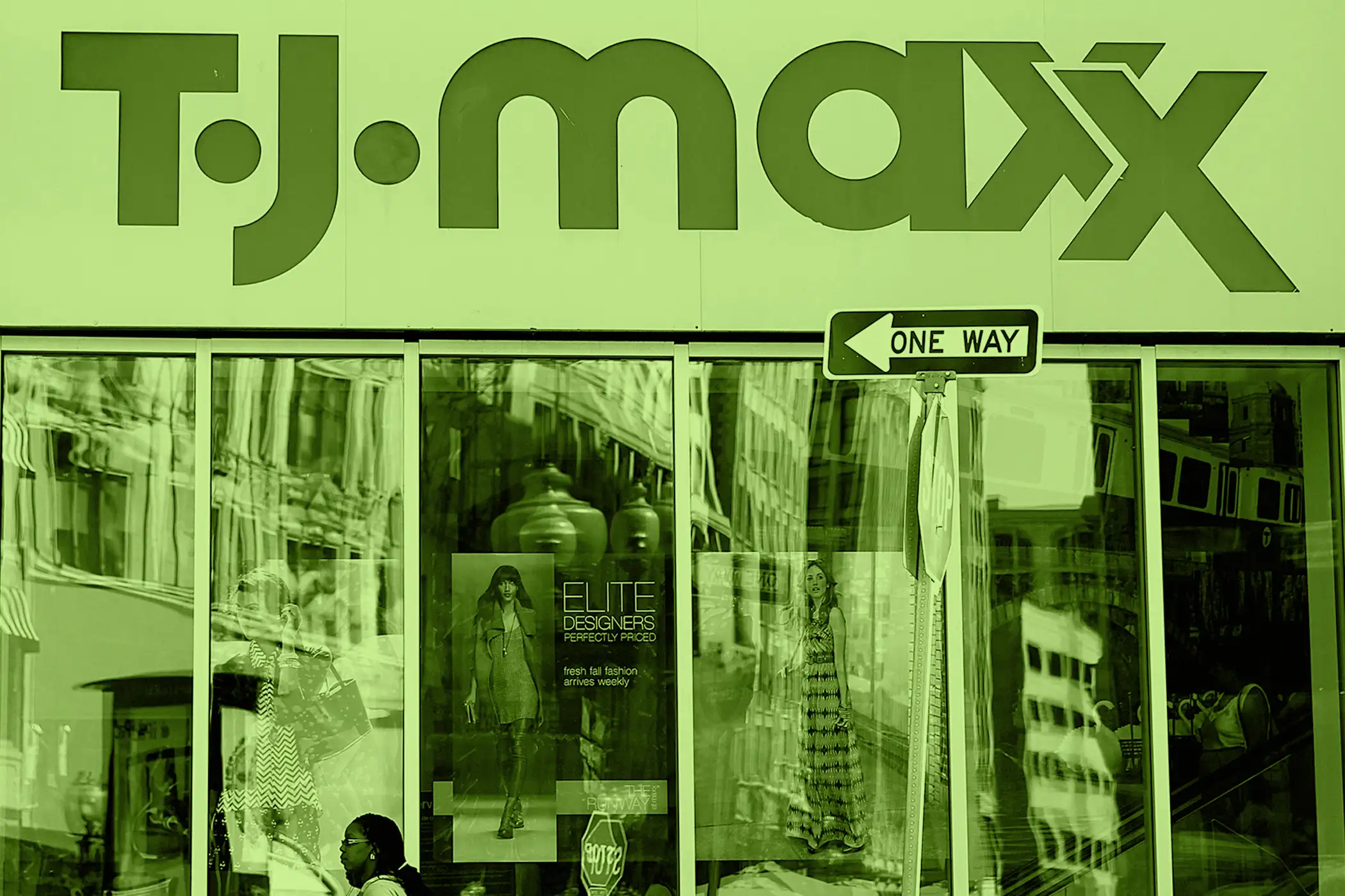 T.J. Maxx in Boston's Downtown Crossing, September 11, 2013.