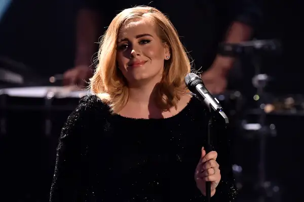 Adele attends the television show 2015! Menschen, Bilder, Emotionen - RTL Jahresrueckblick on December 6, 2015 in Cologne, Germany.