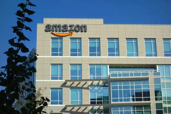 Amazon corporate office building in Sunnyvale, California, November, 8, 2014.