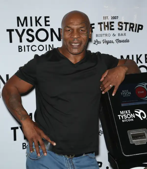 Launch Of World's First Mike Tyson Bitcoin ATM Machine