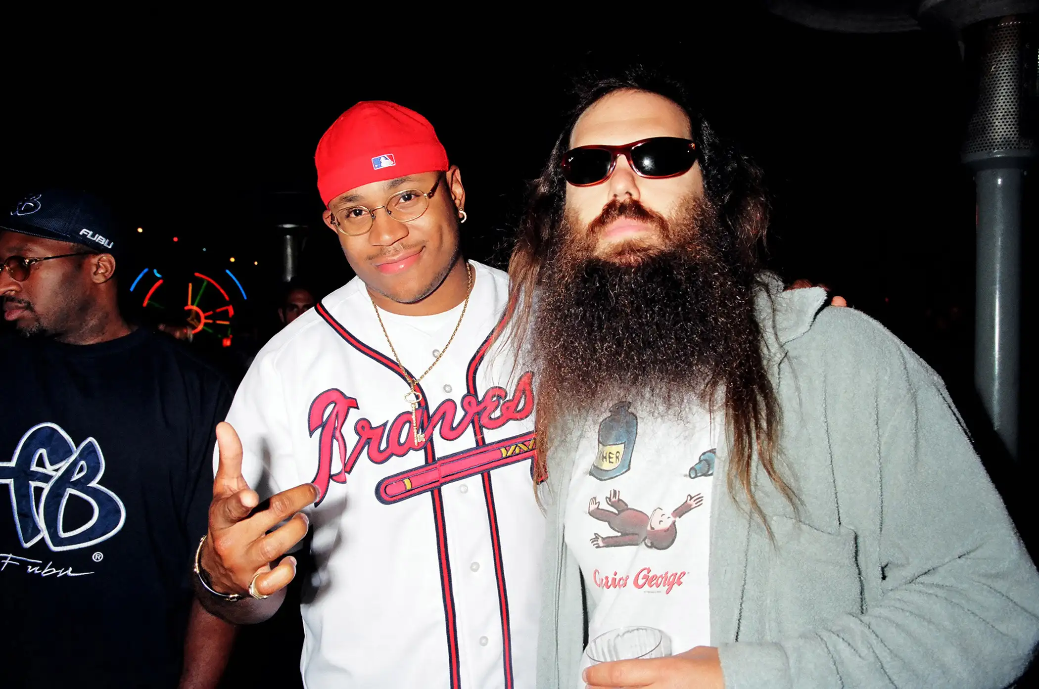 LL Cool J and Rick Rubin during MTV Life Beat in Los Angeles, September 7, 1997.