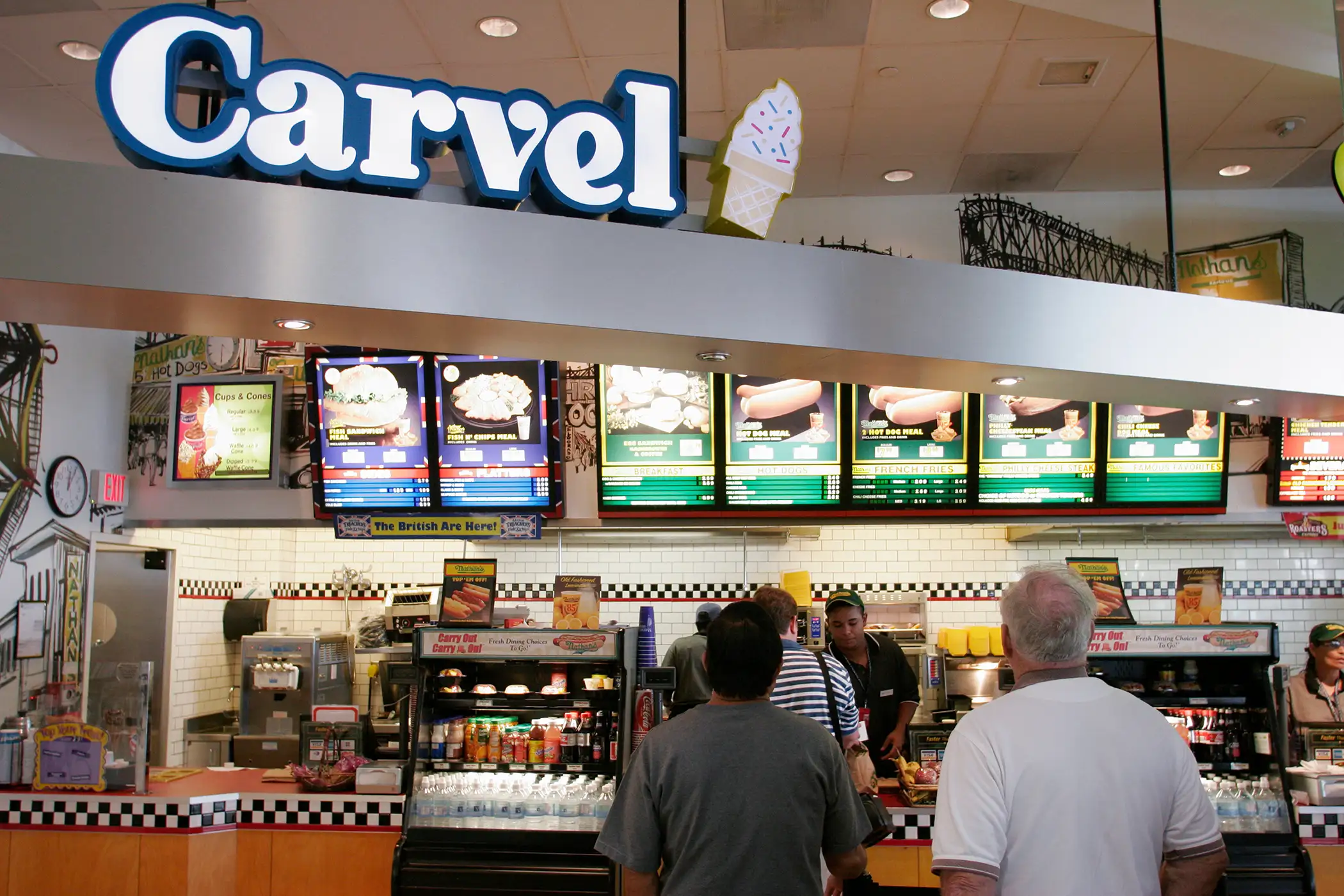 Carvel Ice Cream, Orlando Florida Airport