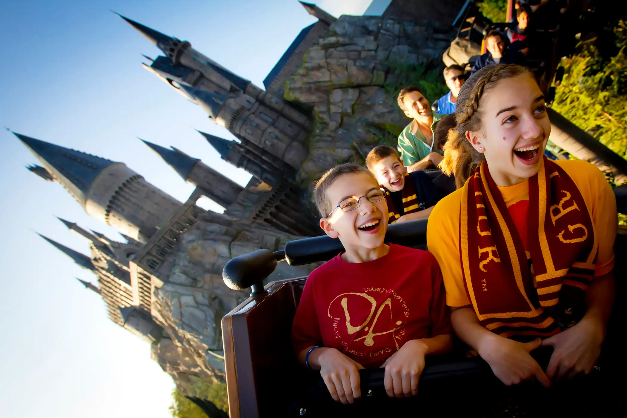 On Flight of the Hippogriff at The Wizarding World of Harry Potter
