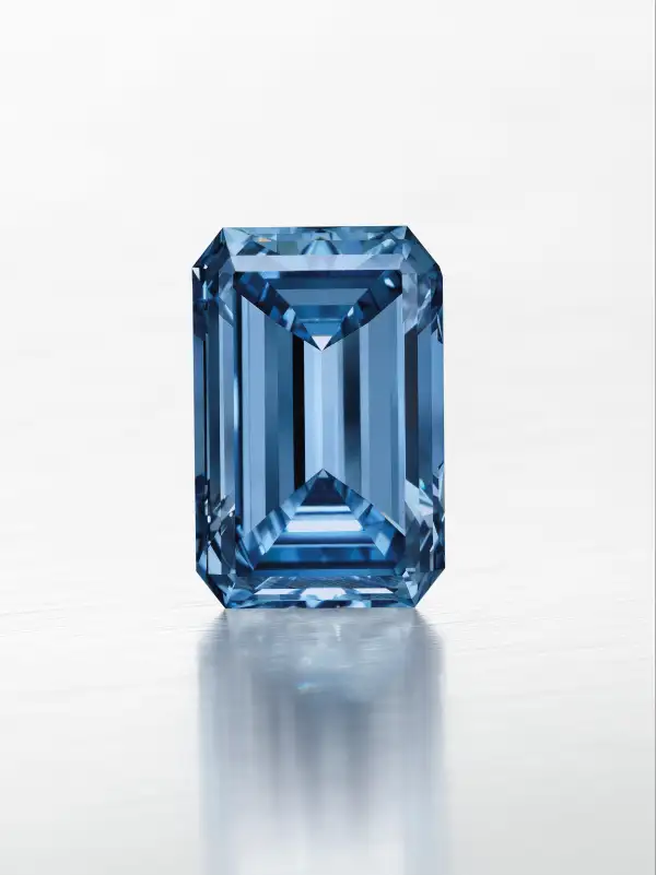 Blue diamond sold for $57.5 million
