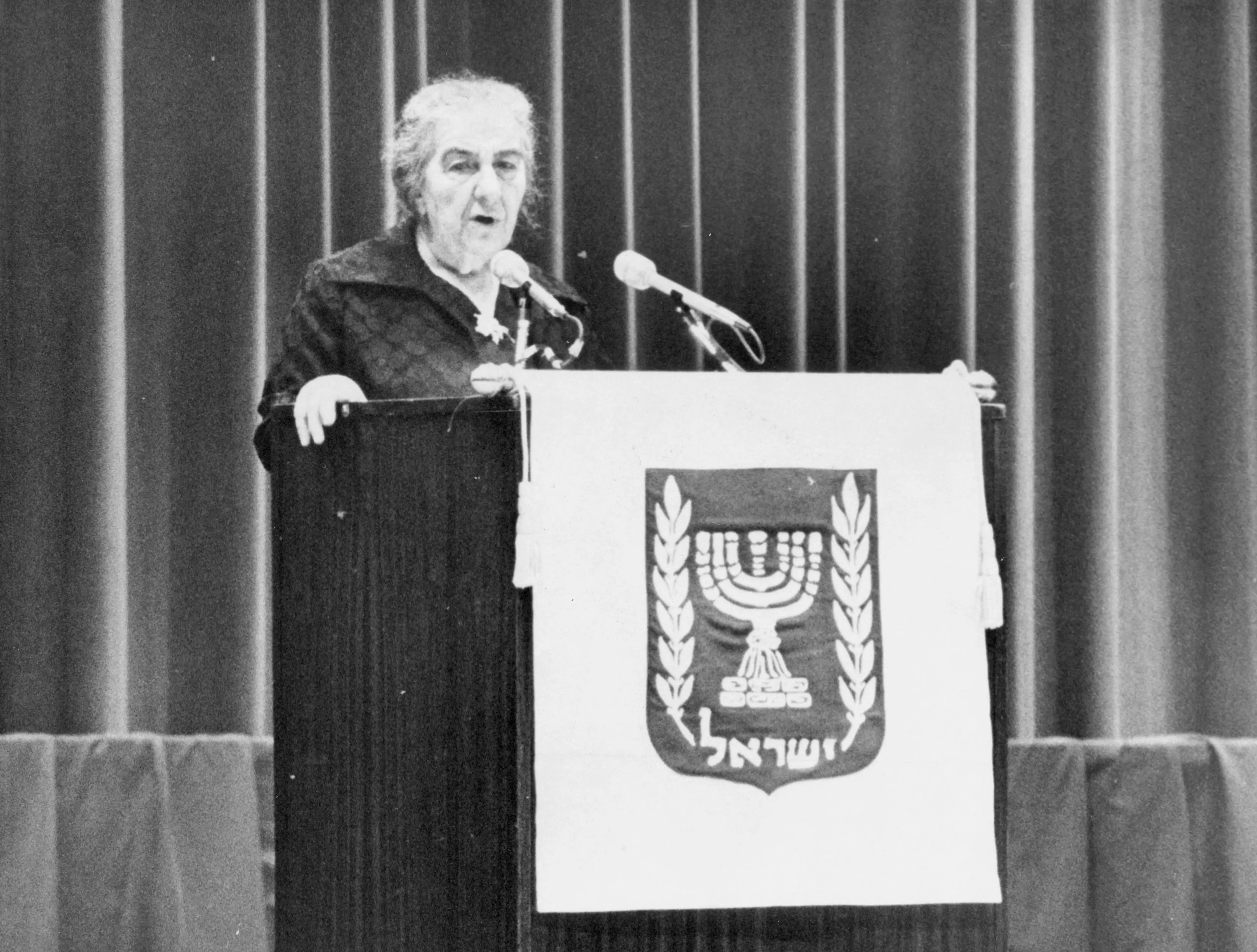Golda Meir, March 8, 1973.