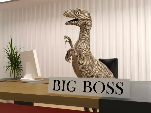 dinosaur boss