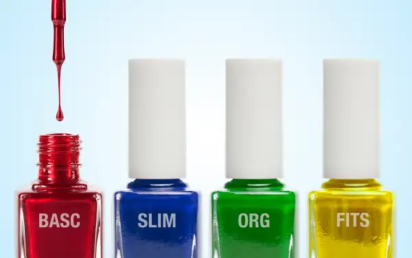nail polish colors with stock names on them