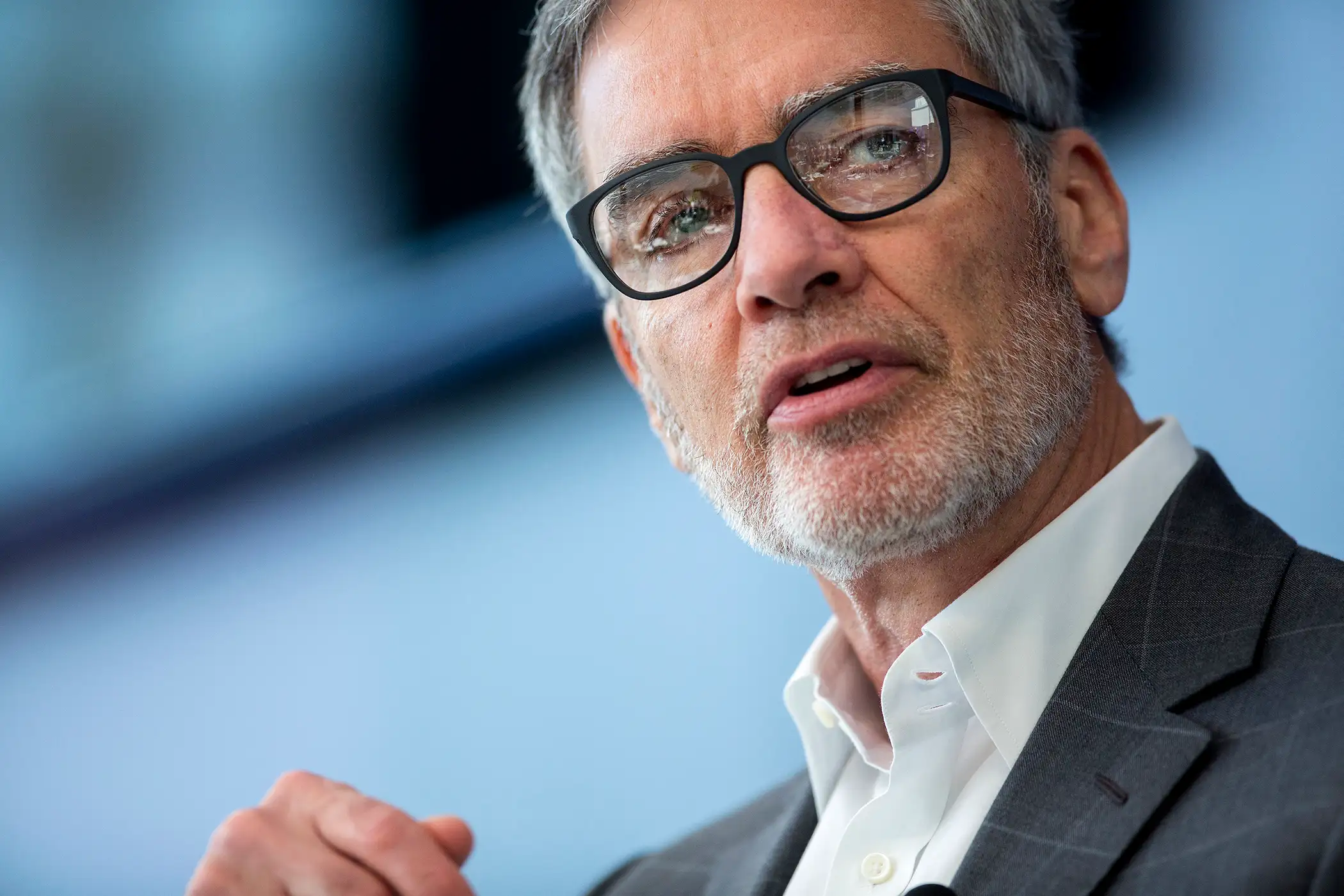 Robert  Bob  Pittman, chairman and chief executive officer of IHeartMedia Inc., speaks during a panel discussion at the Bloomberg Year Ahead: 2015 conference in Washington, D.C., on November 14, 2014.