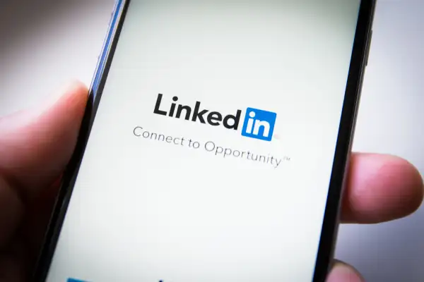 LinkedIn on mobile phone